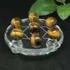 Placa de matriz de siete estrellas de bola de cristal de piedra natural transfronteriza adornos de feng shui logo de mineral de piedra original pulido adornos para el hogar sala de estar porche