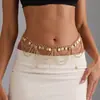Joyería Transfronteriza Europea y Americana Estilo Étnico Retro Tótem Misterioso Cadena para la Cintura Lujo Ligero Moda Verano Casual Accesorios de Cadena Corporal