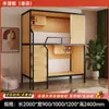 Cama em cápsula beliche albergue B&B recreio cama de casal 2 metros de comprimento dormitório equipe adulta cama alta e baixa de madeira maciça