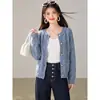 Cárdigan de punto rojo para mujer de otoño Ropa de punto para mujer Ropa de abrigo Otoño Nuevo estilo Sensación de primavera/otoño Se puede usar al aire libre