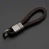 Chaveiro de Corda Trançada para Chave de Carro para Homens e Mulheres Criativo Personalizado Chaveiro Joia Pingente Fivela de Ferradura Metal Atacado