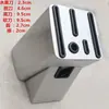 Soporte para cuchillos de acero inoxidable directo, inserto para cuchillos de cocina, estante para cuchillos de cocina, soporte para cuchillos creativo de acero inoxidable grueso