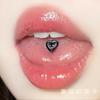 Uña Fuerte Marrón Lengua Acero Titanio Uña Rosca Externa Uña Dulce Cool Spice Girl Anillo de Lengua Piercing Lengua Uña de Repuesto Uña de Lengua