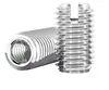 302 Inserciones para Tornillos Autorroscantes Tipo Ranurado M2-M12