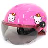 Casco Infantil de Dibujos Animados para Motocicleta, Vehículo Eléctrico, Medio Casco, Casco de Seguridad para Niños y Niñas, Estudiantes, Venta al por Mayor, Casco Protector de Seguridad