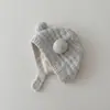Gorro Coreano para Bebé Yipan Invierno 2026 Nuevo Estilo Ins Lindo Gorro de Punto para Niños Otoño e Invierno Gorro de Lana para Bebé