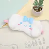 Nova Máscara de Olhos de Pelúcia Cartoon Tendência Gatinho Fofo para Dormir, Proteção Ocular Bloqueadora de Luz, Máscara de Olhos com Tema de Cachorro para Meninas, Atacado