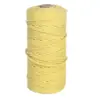 Cuerda de Cáñamo Colorida 3mm Cuerda de Algodón Tejida a Mano Cuerda Colorida Material Tejido a Mano DIY para Jardín de Infantes Cuerda para Cubrir