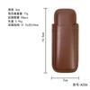 Envío Gratis Funda para Cigarro Portátil Goya Funda Protectora Portátil Tubo para Humo Cuero Cubano Nueva Madera de Cedro Funda para Cigarro