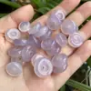 Joyería de Hebilla Pequeña de Calcedonia Ágata 12mm Hebilla de Jade Accesorios Hechos a Mano para DIY Accesorios Colgantes en Stock Colgante al por Mayor