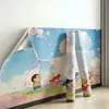 Papel pintado autoadhesivo lindo de dibujos animados, pegatinas de pared impermeables, papel pintado para el hogar, pegatinas decorativas para pared de fondo de habitación infantil, dormitorio