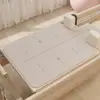 Cama de Pilates Alfombrilla Antideslizante Colchón Central Absorbente de Sudor Esterilla Protectora para Cama de Yoga Goma PU Estudio de Yoga