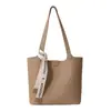 Bolsa Grande de Couro de Alta Qualidade Estilo Coreano para Mãe e Filha, Bolsa de Ombro de Nicho para Trabalho e Deslocamento, Bolsa Tote Transversal
