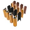 Tiras de Borde para Paneles de Pared de Aleación de Aluminio de 10 mm, Tiras de Tarjeta en Forma de I de 10 mm, Tiras Decorativas, Tiras de Esquina Cóncavas y Convexas de Alambre Metálico
