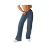 Calça Larga de Cintura Alta para Mulheres, Calça Esportiva de Corrida ao Ar Livre, Calça de Perna Larga Emagrecedora para Mulheres, Exportação