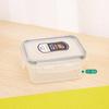 Rectangular Transparente Mini Plástico Crujiente Pequeña Caja Sellada de Almacenamiento Bolsillo Pequeño Elefante Caja Organizadora de Masa de Burbujas