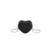 Mini bolsa fofa em formato de coração feminina, nova moda 2023, bolsa transversal estilo coreano, bolsa de ombro personalizada