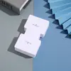 Tarjetas Plegables para Empaque de Accesorios para el Cabello y Joyería en Stock, Tarjetas para Collares Estilo Coreano, Etiquetas, Accesorios para el Cabello, Papel Cartulina Blanco, Joyería
