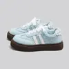 Tênis de Treino Alemão Feminino 2026 Outono Novo Dopamina Estilo College Fofo Tênis de Skate Tendência Versátil Sapatos Esportivos CY1008