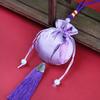 Festival do Barco Dragão Sachê Bordado, Sachê Estilo Antigo, Bolsa Vazia de Cetim Portátil, Sachê Hospitalar de Artemísia e Lavanda para Carro
