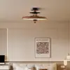 Lâmpada Nova para Quarto Infantil 2026 Estilo Memphis para Meninos e Meninas, Luminária de Teto Ufo Dopamina Creme para Sala e Quarto