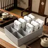 Caixa de triagem de entregas, pedido logístico, pedido de entrega, caixa de organização de mesa, caixa para itens diversos multifuncional, caixa de armazenamento de pedidos de entrega