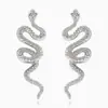 Conjunto de Collar y Pendientes Exagerados con Forma de Serpiente de Nuevo Estilo Transfronterizo Za, Gargantilla de Lujo Ligero Vintage de Gama Alta con Pendientes Elegantes