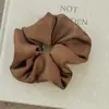 Goma para el pelo de satén estilo francés para mujer, Sujetador de pelo de alta gama, Banda elástica para coleta, Accesorio para el pelo elegante y grácil