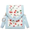 Al por mayor Bolsita Cuadrada Popular de Este Año Bolso de Mujer Otoño 2025 Nuevo Bolso de Hombro Color Cereza Contrastante Bolso Cruzado Versátil de Fresa