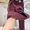 Pantalones Rectos Estrechos Rojo Ankora Otoño Temprano 2024 Talla Grande para Mujer Gordita Adelgazantes de Cintura Alta Jeans de Pierna Ancha
