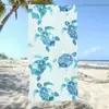 Toalha de Banho Microfibra Secagem Rápida Não Gruda Areia Tartaruga Transfronteiriça Secagem Rápida Toalha de Praia Estampa de Tartaruga Feita Sob Medida Férias na Praia