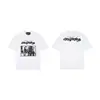 Erd Melancólico Rico Segunda Generación Nuevo Holgado Casual Belleza Tendencia Nicho Marca de Tendencia Estampado Cuello Redondo Manga Corta Colección de Camisetas para Hombres y Mujeres