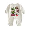 Roupas de Bebê Estilo Cartoon Moderno Macacão de Algodão Macio para Bebê Roupas de Escalada Roupas de Primavera e Outono para Meninos e Meninas