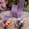 Cinta Coreana DIY Moño Accesorios para el Cabello Ropa Sombrero de Paja Caja de Regalo Accesorios de Empaque para Ramo Cinta con Patrón de Nieve Mate