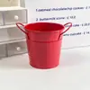 Porta-Canetas Engraçado Grande Capacidade Estilo Americano Porta-Canetas de Ferro Estudante Feminina Mesa Barril de Ferro Escritório Alto Valor Estético Simples Ins