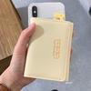 2025 Nueva Cartera Corta de Queso Queso Estudiante Femenina Dibujo Animado Linda Gran Capacidad Tarjetero Cartera Estilo 70% de descuento