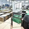 Fabricante de Espelho de Corpo Inteiro Espelho com Estrutura de Aço Inoxidável Personalizado Lavatório Estilo Francês Europeu Novo Espelho Cosmético Quadrado Integrado