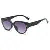 Ventas Directas de Fábrica Gafas de Sol de Moda Europeas y Americanas Cuadradas Transfronterizas Gafas de Sol para Mujer Gafas Listas para Usar 2025 Nuevos Visores Solares
