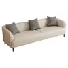 Sofá nube de lujo ligero para apartamento pequeño, sala de estar, tienda de ropa, dormitorio, apartamento de alquiler, área de descanso, recepción, sofá doble