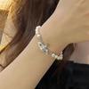 Pulseira de Lã Tecida à Mão Urso Sândalo Dopamina Feminina Doce Menina Coração Design Infantil Fofo Joia da Moda