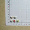Parches de resina de gatito dulce y colorido estilo coreano, accesorios de pegamento cremoso DIY para pinzas de pelo de niñas, llaveros y zuecos
