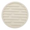 Montanha-russa de silicone de secagem listrada redonda 10 cm Porta-copos com isolamento térmico Rack de armazenamento Porta-copos de chá doméstico de hotel transfronteiriço