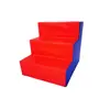 Conjunto Completo de Equipamentos Educacionais Macios para Jardim de Infância, Equipamentos de Treinamento de Aptidão Física Infantil, Auxílios de Ensino para Integração Sensorial, Caixa de Pular, Cavalo de Pular, Barra de Equilíbrio