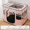 2026 Nuevo Modelo Casa de Parto para Gatos Mascotas, Casa de Gato Transpirable de Verano, Villa Casa para Perros, Casa Rectangular Portátil para Cría de Gatos