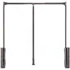 Barra de Colgar Ropa Elevable Armario Desplegable Hacia Abajo Retorno Automático Perchero Retráctil para Vestidor Accesorios de Ferretería para el Hogar