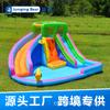 Castillo inflable para niños tobogán doble juego agua castillo travieso tobogán jardín de infantes exterior pequeño grande fabricantes de juguetes