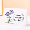 Ramo Transfronterizo Tarjeta de Felicitación 3D para el Día de la Madre Tarjeta Plegable Floral Postal del Día de la Madre Tarjeta del Día de la Madre de Floristería