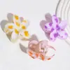 Nuevo Clip para Labios de Tiburón de Venta Caliente para Mujer, Fresco y Dulce, Bloque de Color Degradado Brillante, Pinza de Flor, Accesorio de Cabello de Moda Versátil