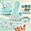 Plantillas de Flor de Camelia para Mujer, Transpirables y Anti-Olor en Verano, Absorción de Impactos Elástica Suave 5D, No Cansan después de Estar de Pie por Mucho Tiempo, Zapatos Deportivos Especiales para Entrenamiento Militar