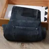 Jeans Masculino Reto Solto de Cintura Média-Alta, Grosso, Cinza-Azulado Retrô Vintage Desbotado Lavado com Elasticidade, Outono/Inverno 2026